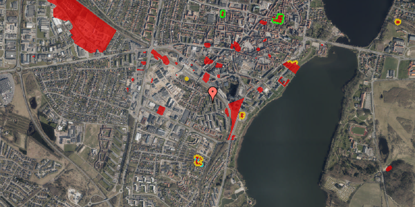 Jordforureningskort på Klostervænget 10, st. tv, 8800 Viborg