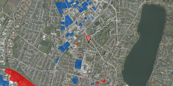 Jordforureningskort på Mellemvej 10, 8800 Viborg