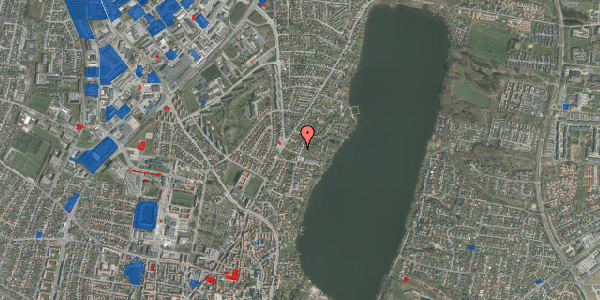 Jordforureningskort på Munkevej 7A, 1. , 8800 Viborg