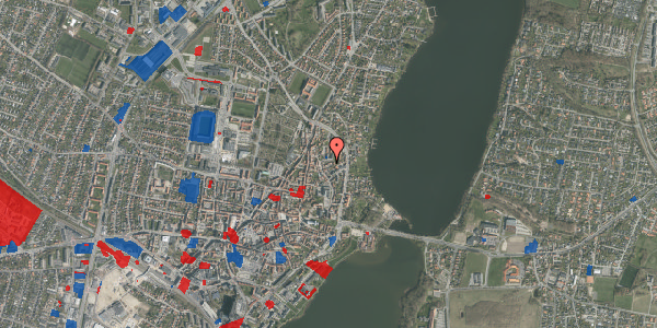 Jordforureningskort på Sct. Nicolaj Gade 40F, 8800 Viborg