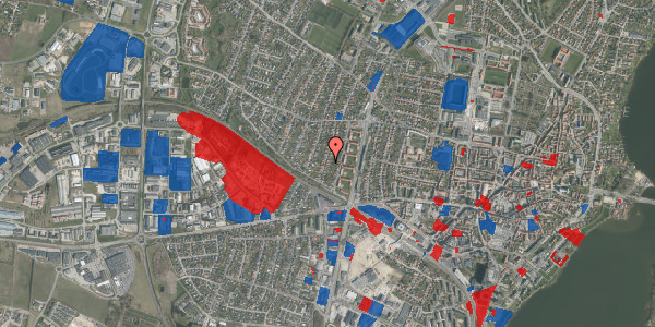 Jordforureningskort på Norgesvej 14, 8800 Viborg