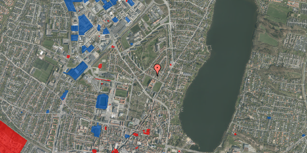 Jordforureningskort på Sct. Olufs Bakke 20, 8800 Viborg