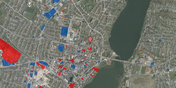 Jordforureningskort på Reberbanen 14, 1. th, 8800 Viborg