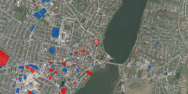 Jordforureningskort på Rosenstræde 14, 1. th, 8800 Viborg