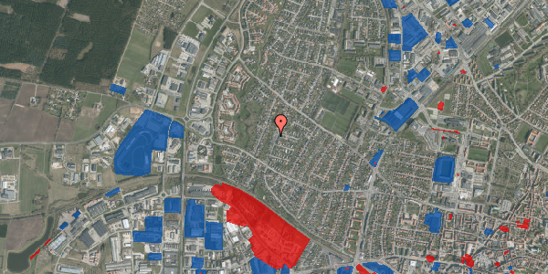 Jordforureningskort på Rønnevej 32, 8800 Viborg