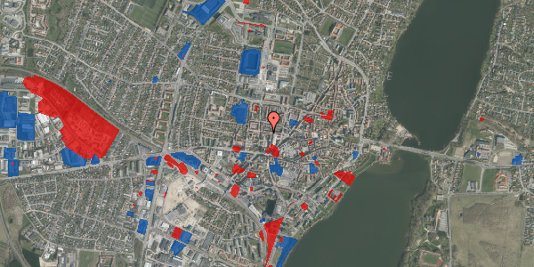 Jordforureningskort på Sjællandsgade 14, 1. th, 8800 Viborg