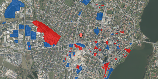 Jordforureningskort på Slesvigsgade 43, 8800 Viborg