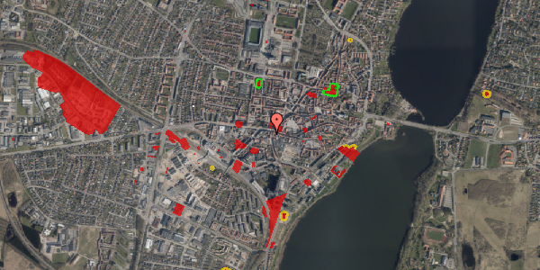 Jordforureningskort på Sparretoftestræde 1, 2. 3, 8800 Viborg