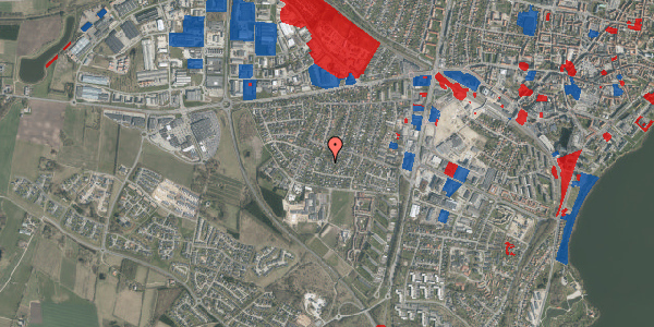 Jordforureningskort på Bysvalevej 18, 8800 Viborg