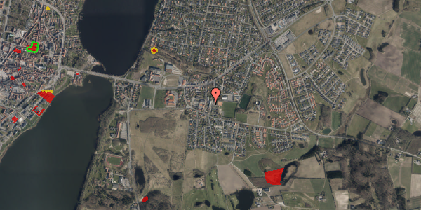 Jordforureningskort på Tværvej 12, 1. 15, 8800 Viborg