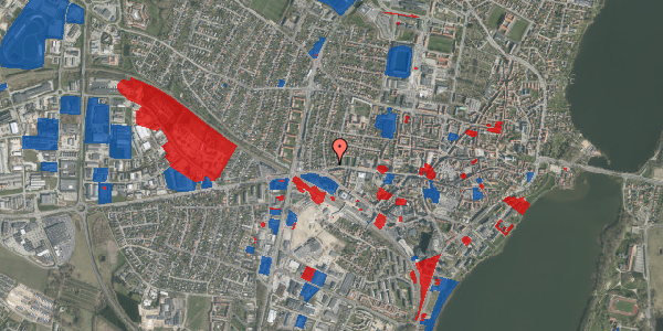 Jordforureningskort på Vesterbrogade 26, st. , 8800 Viborg