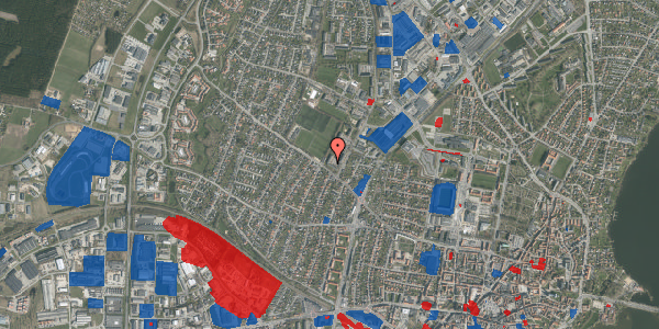 Jordforureningskort på Vestervangsvej 7, st. tv, 8800 Viborg