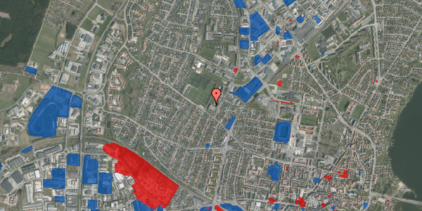 Jordforureningskort på Vestervangsvej 11, 3. tv, 8800 Viborg