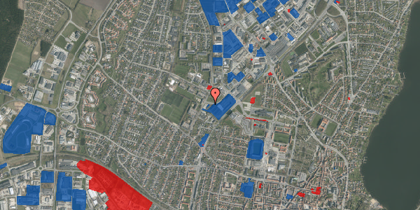 Jordforureningskort på Vestervangsvej 12, 8800 Viborg