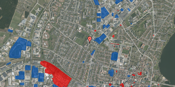 Jordforureningskort på Vestervangsvej 21, 3. th, 8800 Viborg