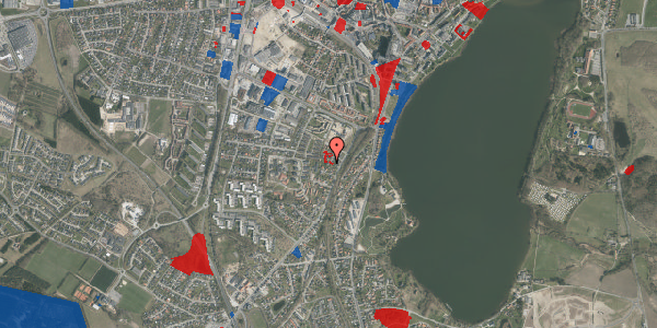 Jordforureningskort på Violvej 6, 8800 Viborg