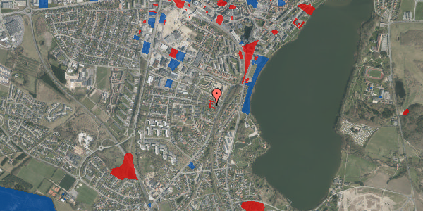 Jordforureningskort på Violvej 16, 8800 Viborg