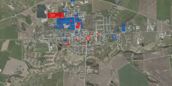 Jordforureningskort på Aagade 16, 9620 Aalestrup