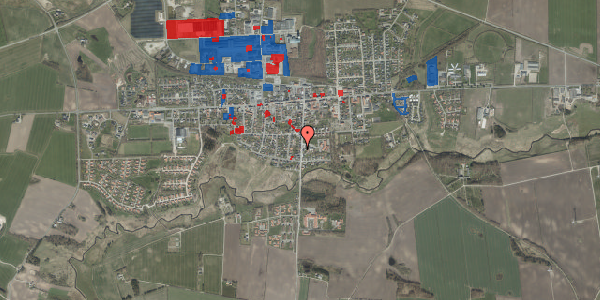 Jordforureningskort på Aagade 36, 9620 Aalestrup