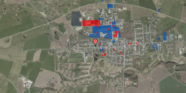 Jordforureningskort på Vestergade 82, 9620 Aalestrup