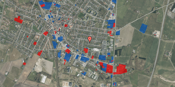 Jordforureningskort på Hostrupsgade 4, 9700 Brønderslev