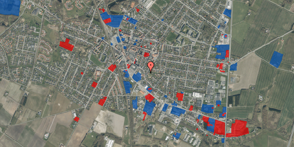 Jordforureningskort på Krogensgade 12, 9700 Brønderslev