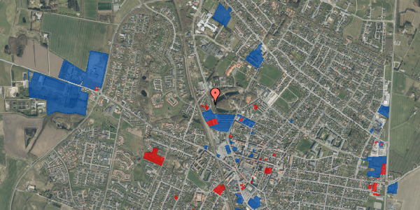 Jordforureningskort på Parallelvej 1, 9700 Brønderslev