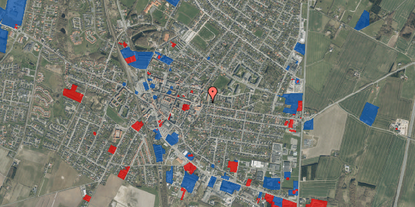 Jordforureningskort på Risagergade 1, 9700 Brønderslev