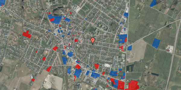 Jordforureningskort på Rosenvængets Alle 16, 9700 Brønderslev