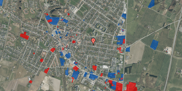 Jordforureningskort på Rosenvængets Alle 17, 9700 Brønderslev