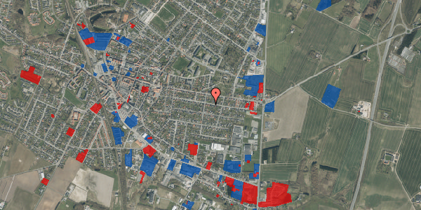 Jordforureningskort på Rosenvængets Alle 46, 9700 Brønderslev