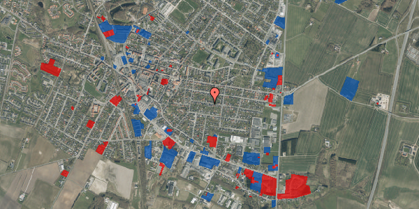 Jordforureningskort på Solvangsvej 16, 9700 Brønderslev