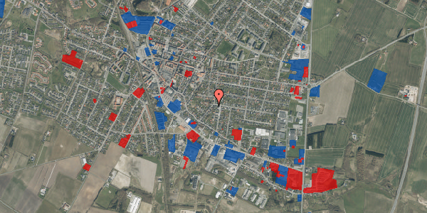 Jordforureningskort på St Blichersgade 21, 9700 Brønderslev