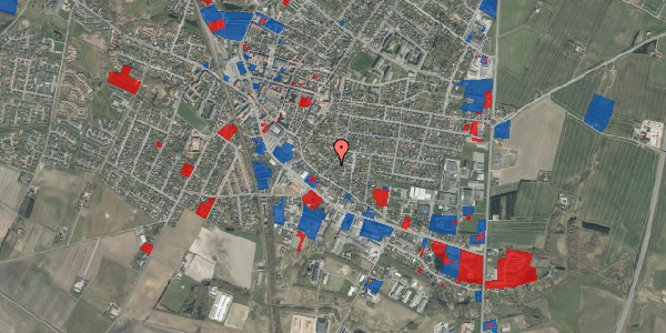 Jordforureningskort på St Blichersgade 31, 9700 Brønderslev