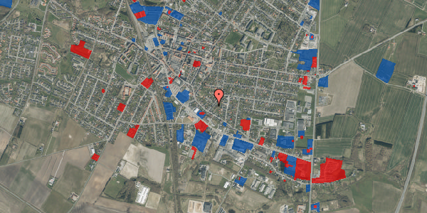 Jordforureningskort på St Blichersgade 33, 9700 Brønderslev