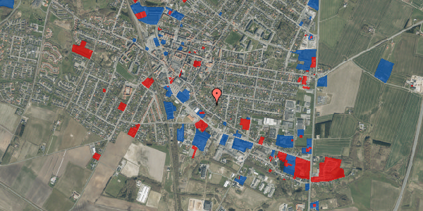 Jordforureningskort på St Blichersgade 38, 9700 Brønderslev