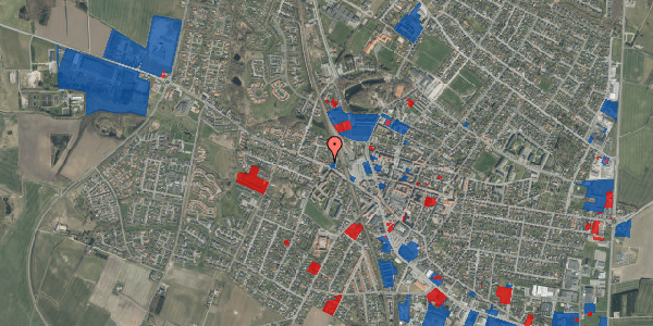 Jordforureningskort på Vestergade 52, 9700 Brønderslev