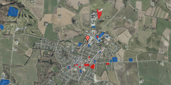 Jordforureningskort på Tidselbak Alle 10, 9330 Dronninglund