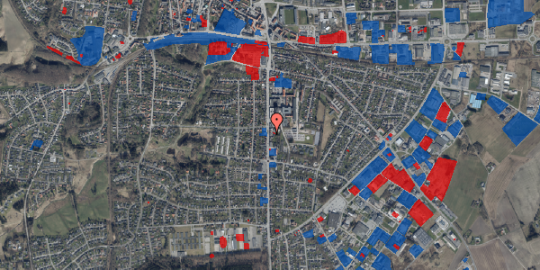 Jordforureningskort på Bispensgade 73, st. th, 9800 Hjørring