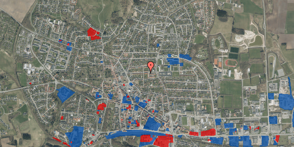 Jordforureningskort på Blåsigvej 66, st. th, 9800 Hjørring