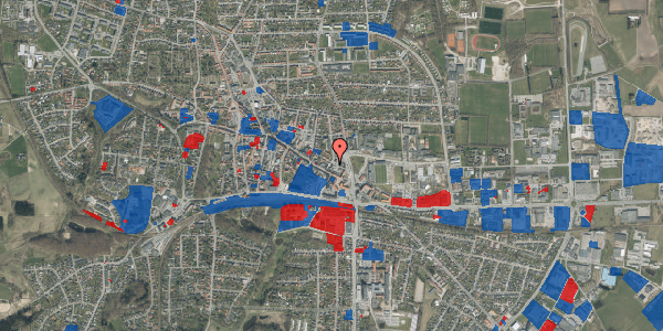 Jordforureningskort på Langelandsgade 6A, 9800 Hjørring