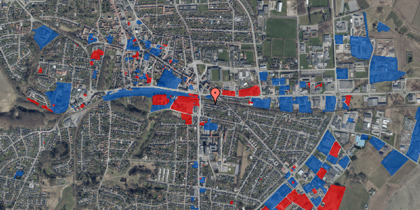 Jordforureningskort på Toftegade 13, 1. th, 9800 Hjørring