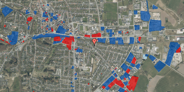 Jordforureningskort på Østerbro 23, 9800 Hjørring