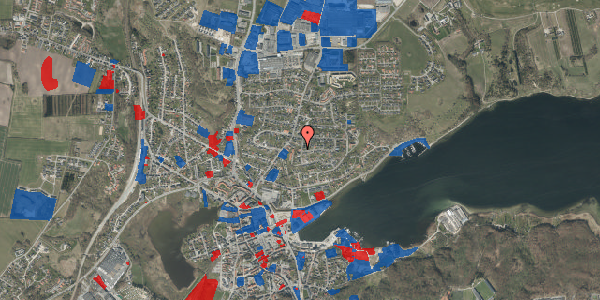 Jordforureningskort på Fuglebakken 9, 9500 Hobro