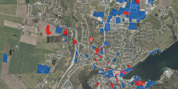 Jordforureningskort på Hovangsvej 16, 9500 Hobro