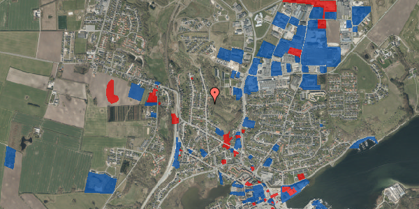 Jordforureningskort på Hovangsvej 34, 9500 Hobro