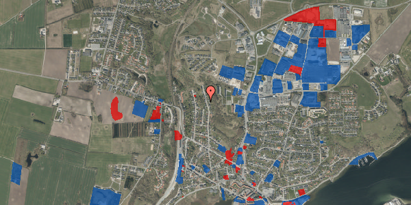 Jordforureningskort på Hovangsvej 57, 9500 Hobro