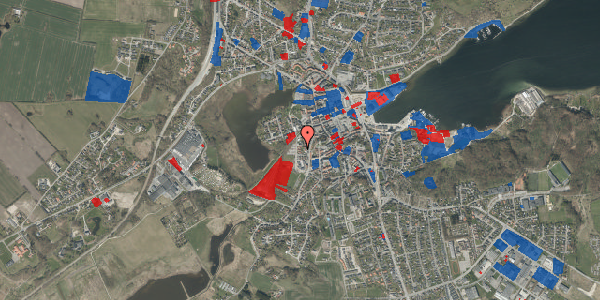 Jordforureningskort på Korsgade 13B, 9500 Hobro