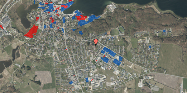 Jordforureningskort på Ledsagervej 41, 9500 Hobro