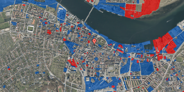 Jordforureningskort på Adelgade 2, 2. , 9000 Aalborg